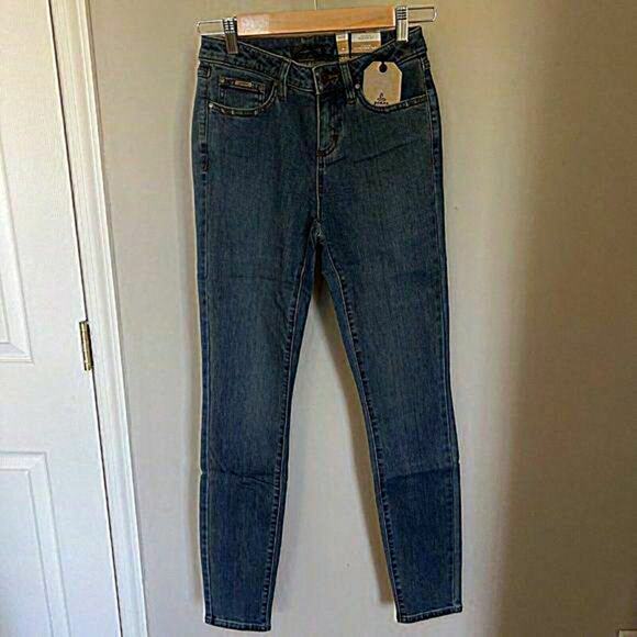 Prana Sienna Women's Skinny Jean True Blue Size 2 - Picture 1 of 5